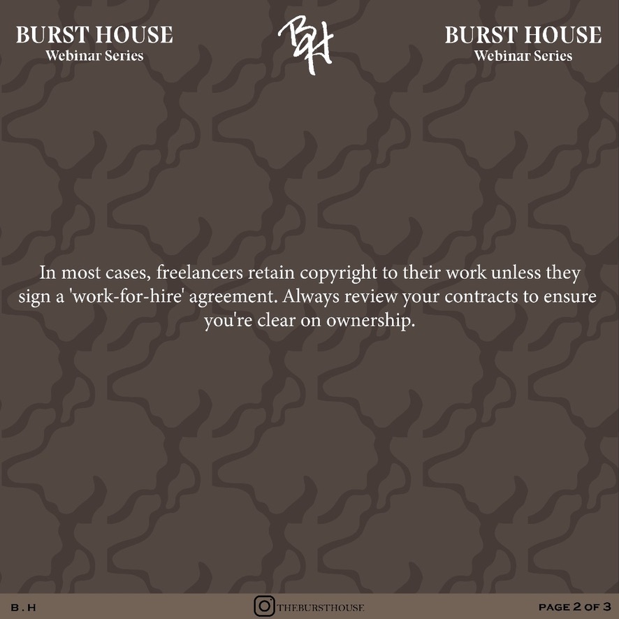 Burst House Event